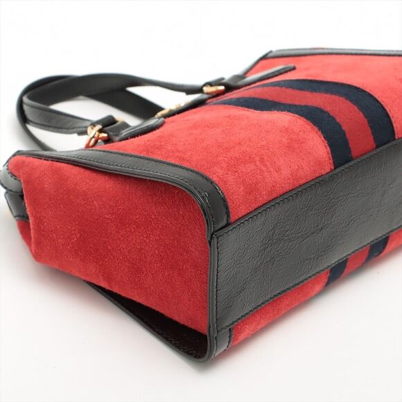 Gucci Ophidia Suede X Patent 2Way #128330G58B - Picture 4 of 14